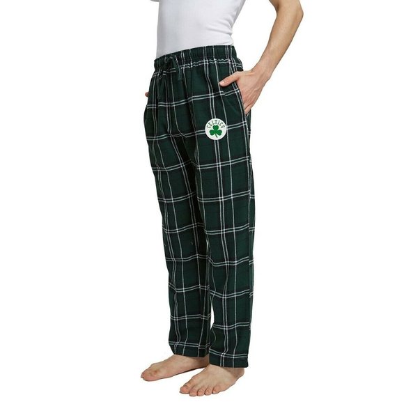 Boston Celtics Men's Hillstone Flannel Pants - Picture 1 of 1